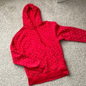 Mens Nike Swoosh hooded sweatshirt size small